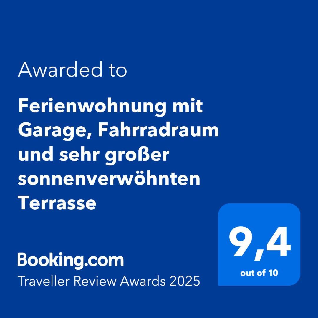 Ferienwohnung Mit Garage, Fahrradraum Und Sehr Grosser Sonnenverwoehnten Terrasse 라군도 외부 사진